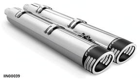 Freedom Racing S/O Chr/Blk Roadm/Chiefta Slip-On & Muffler Freedom Performance Exhaust