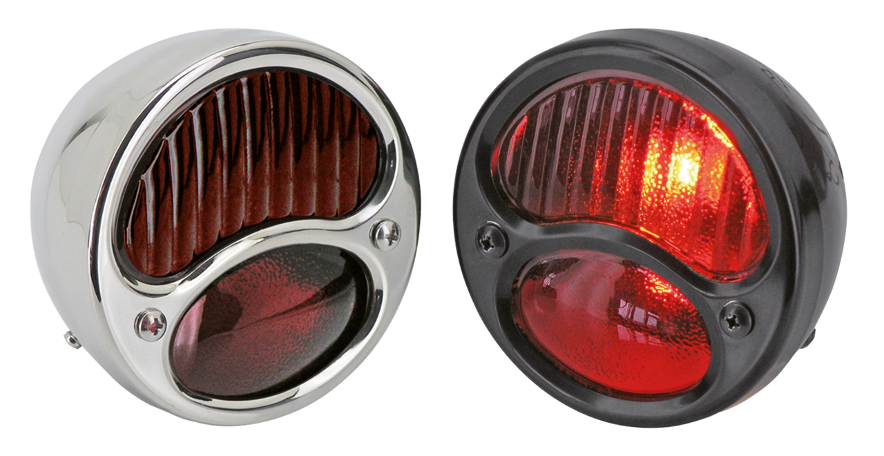 Gzp Chrome Duet (Ford) Style Tailligh Tail & Brake Light Zodiac Default Title