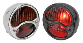 Gzp Chrome Duet (Ford) Style Tailligh Tail & Brake Light Zodiac Default Title