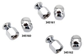 Gzp Chrome Bungee Nut 5/16 18 Unc Pair Hardware & Fastener Zodiac