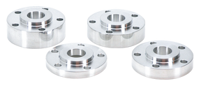 Gzp Pol. 1/2" Hub Spacer 00 Up, 7/16" Ho Wheel Adjusters & Axle Plates Zodiac