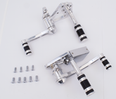 Gzp Billet Forw Contr Fl/Fx/Fxst Polishe Forward Control Kit Zodiac Default Title