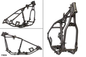 Vg Rigid Frame Bt54 Fl 30deg Wishbone Complete Frame Vg Classic Frames & Parts