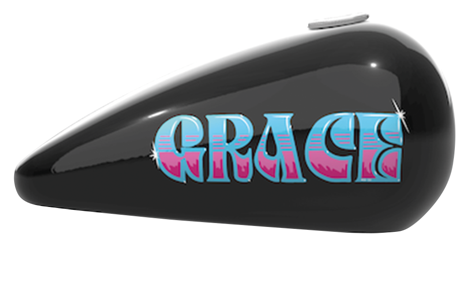 Tank Decals Pulp Fiction's "Grace" Sticker & Decal Rust Is Gold Co.