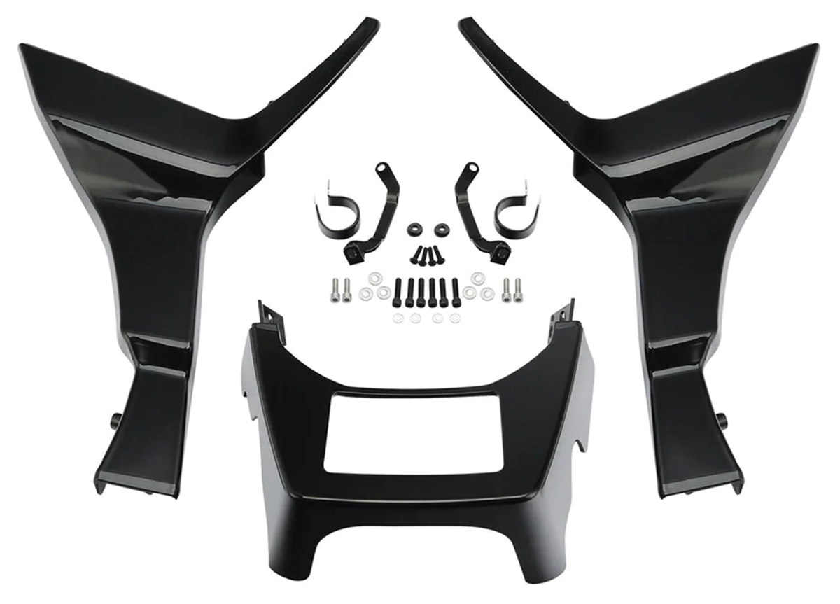 Fairing Lower Kit, Black - 17-22 Road Glide Air Cleaner Bracket V-Twin