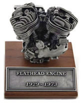 Flathead 45" Casted Motor Model Catalog, Promo, Signs & Flags V Twin Mfg Default Title