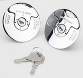 Gzp Quick Cam Flush Locking Gascap Set(d) Locking Gas Cap Zodiac Default Title