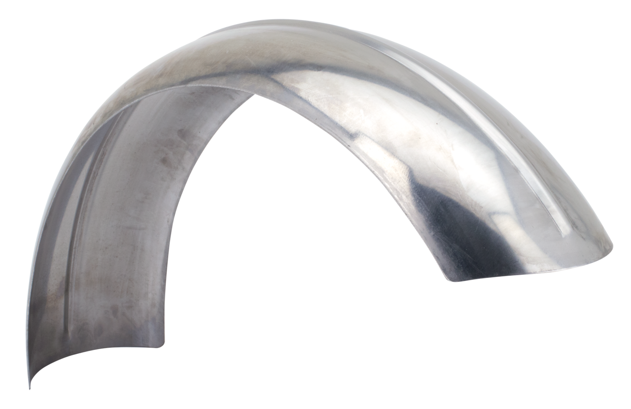 Round Ribbed Fender 16 17" Wheel 170mm Rear Fender Chop It Default Title