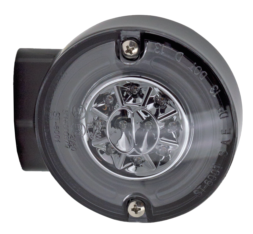 Gzp Halo Blk Turnsign Dual F Led Smoked Turn Signal Zodiac Default Title