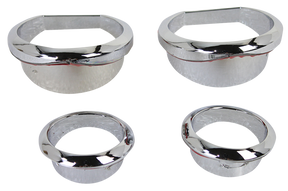 Gauge Trim Kit Chrome Flh14 22 Dash & Dash Panel V Twin Mfg Default Title