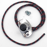 Single Wire Switch Button Chr Hd26 71 Handlebar Controls V Twin Mfg Default Title