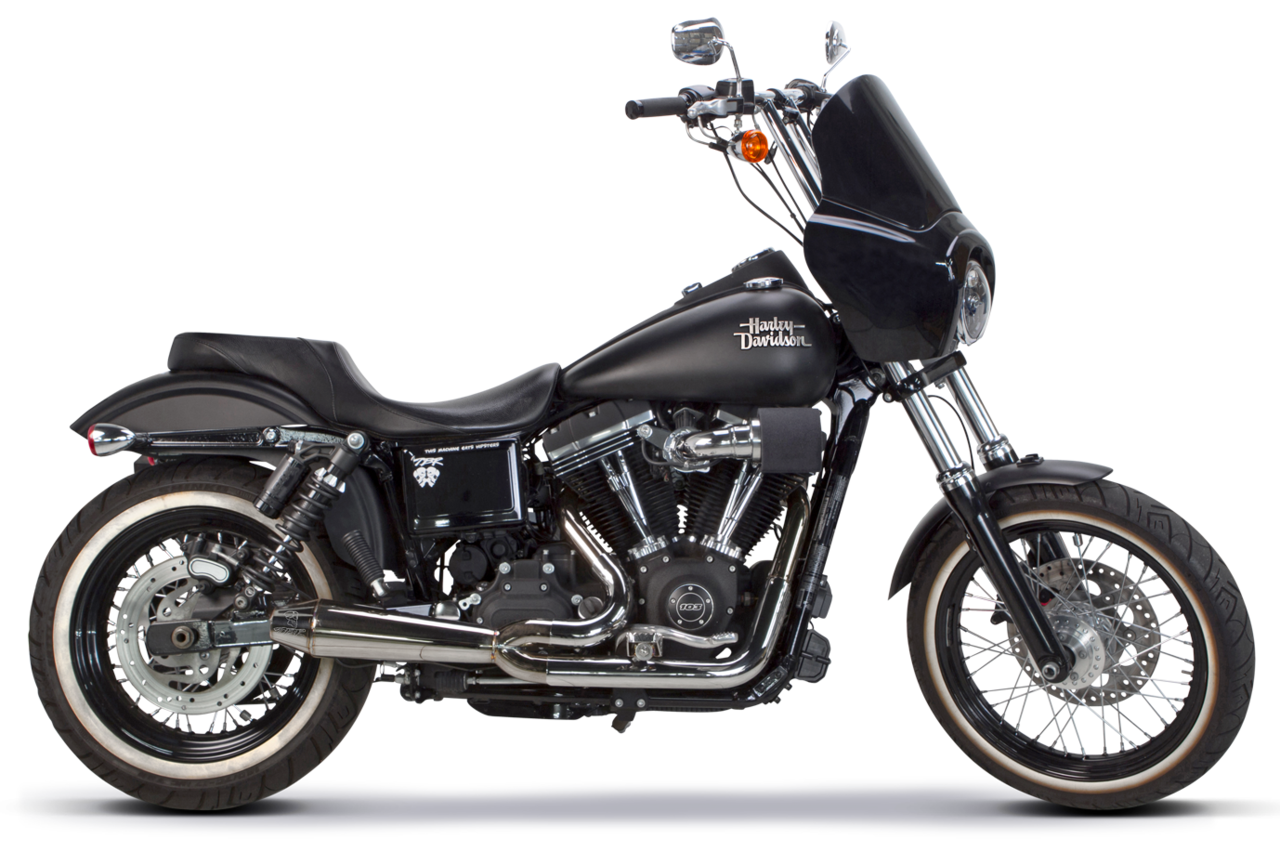 2 Bros Fxd06 17 2 1 Polished G 2-1 Full Exhaust System Two Brothers Racing