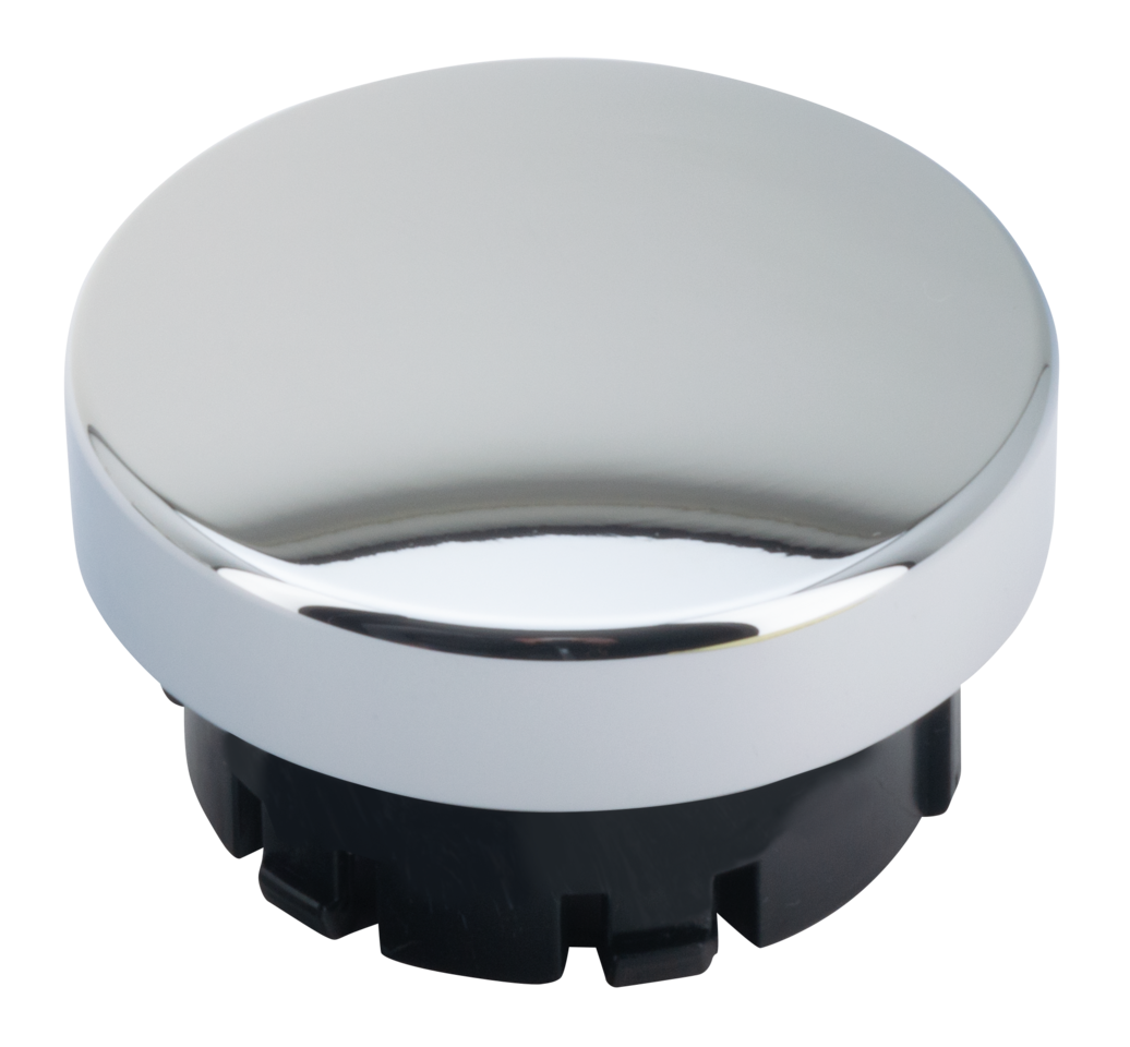 Gzp Chrome Smooth Dummy Cap 96 17 Gas Cap & Cover Zodiac Default Title