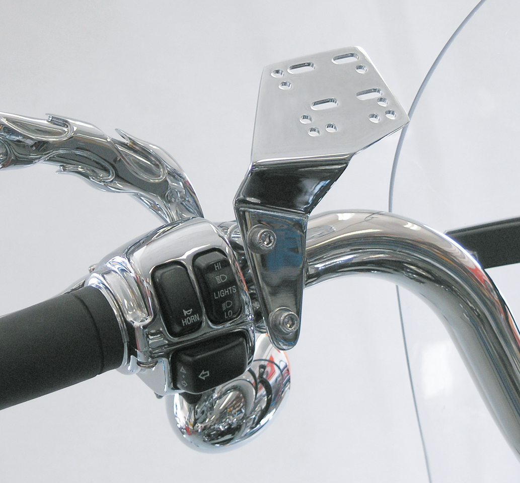 Gzp Chrome Electronic Device Multi Mount Handlebar Controls Zodiac