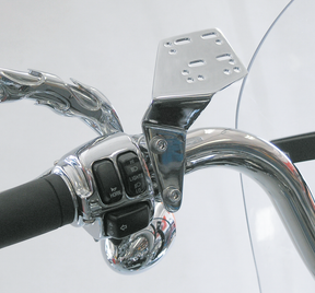Gzp Chrome Electronic Device Multi Mount Handlebar Controls Zodiac