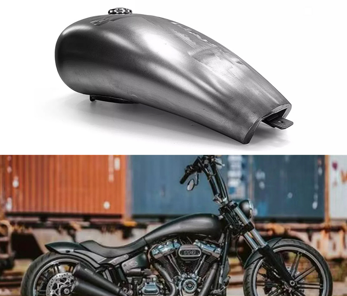 Stretched 5 Gallon Gas Tank Raw St18 22 Stretched Gas Tank V-Twin Manufacturing Default Title