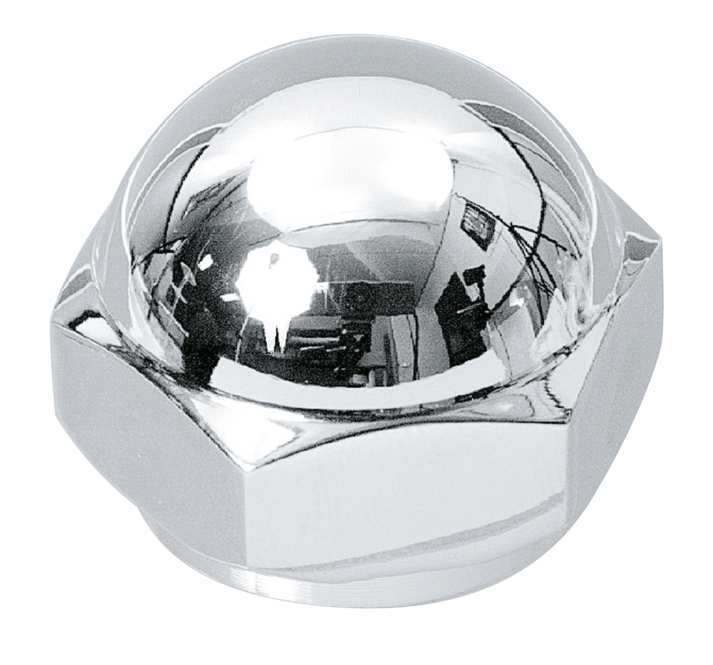 Gzp Chrome Glide Acorn Top Stemnut 1" 24 Suspension Component Zodiac Default Title