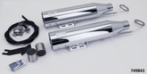 Mcj Royal Slip Ons Flhc/Flde21 Up Chrome Slip-On & Muffler Mcj Default Title
