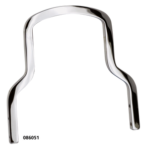 Gzp Chrome Side Straps Flh/T97 08 Sissy Bar Side Plate Zodiac