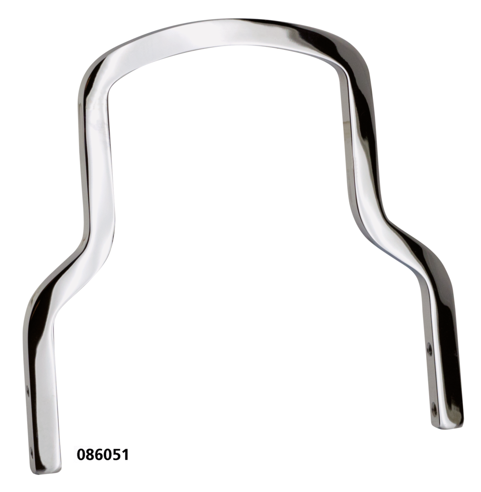 Gzp Chrome Side Straps Flh/T97 08 Sissy Bar Side Plate Zodiac