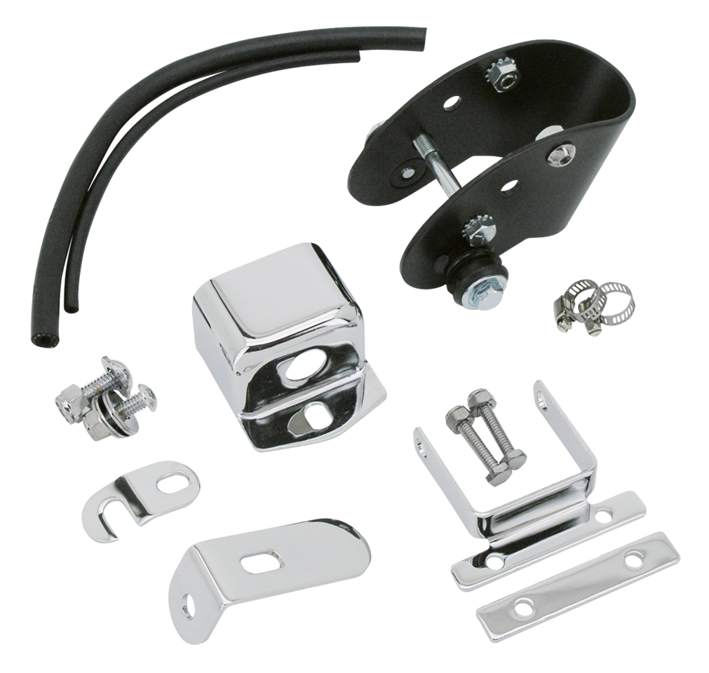 Gzp Front Mount W/Coil Reloc Sportster T Gas Tank Mount Kit & Hardware Zodiac