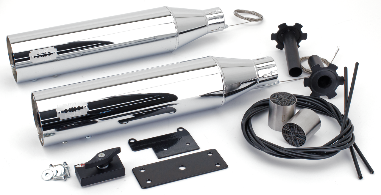 Mcj 2 2 Race Slip Ons Scout17 20 Chrome Slip-On & Muffler Mcj