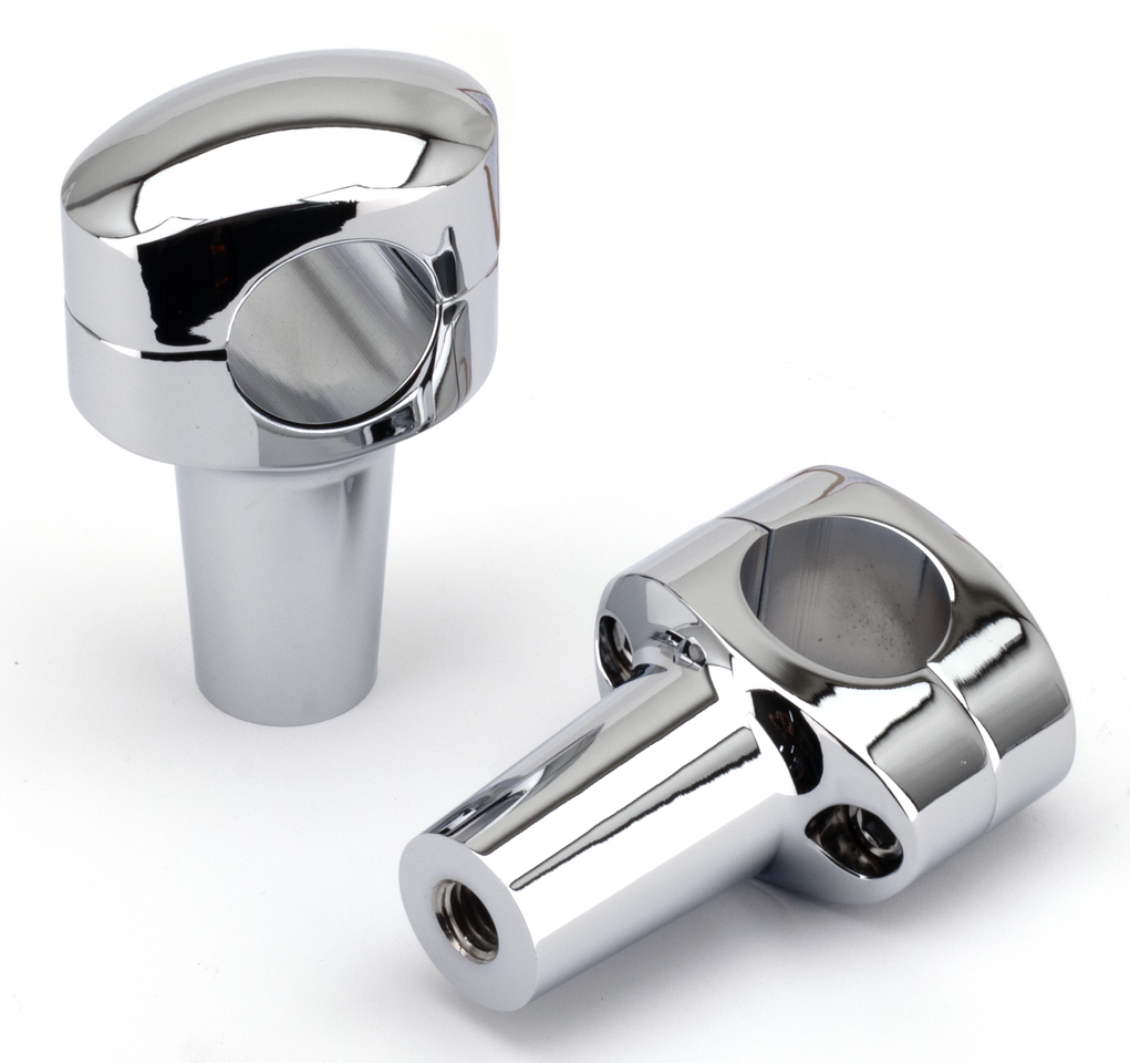Gzp Chrome 3" Riser Set For 1.25" Handle Riser Zodiac Default Title