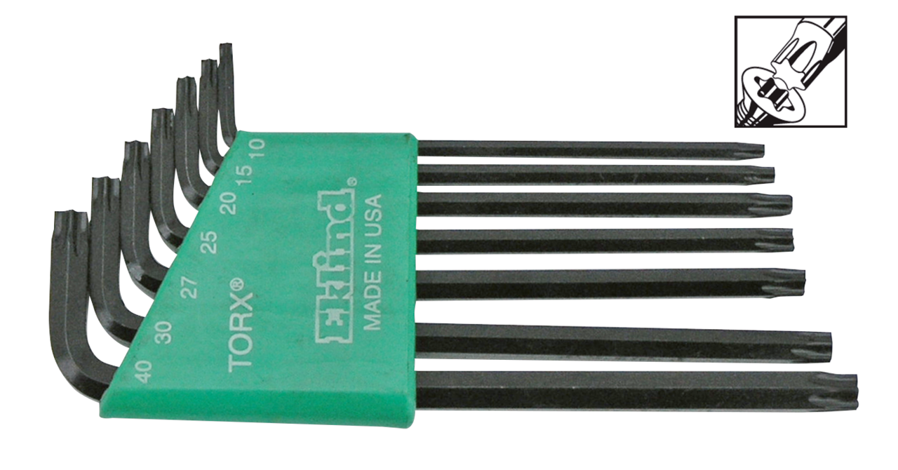 Eklind 7 Piece Long Series Torx Set Workshop Tool Eklind Tool Company
