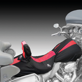 Bikesheath Seat/Tankcover L Blk/Red Helmets, Audio & Merchandise Bikesheath Default Title