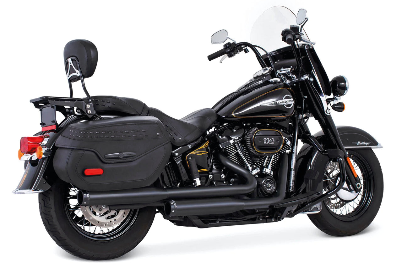 Signature S/O's St18 Up Blk/Blk Slip-On & Muffler Freedom Performance Exhaust
