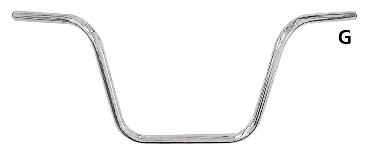 Gzp Handlebar Custom Street, High 1" Thr Handlebar Zodiac Default Title