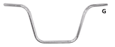 Gzp Handlebar Custom Street, High 1" Thr Handlebar Zodiac Default Title