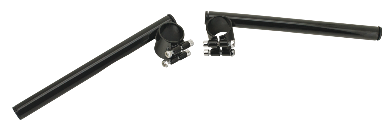 Gzp Solo Black 39mm Clip On Handlebars Handlebar Zodiac Default Title