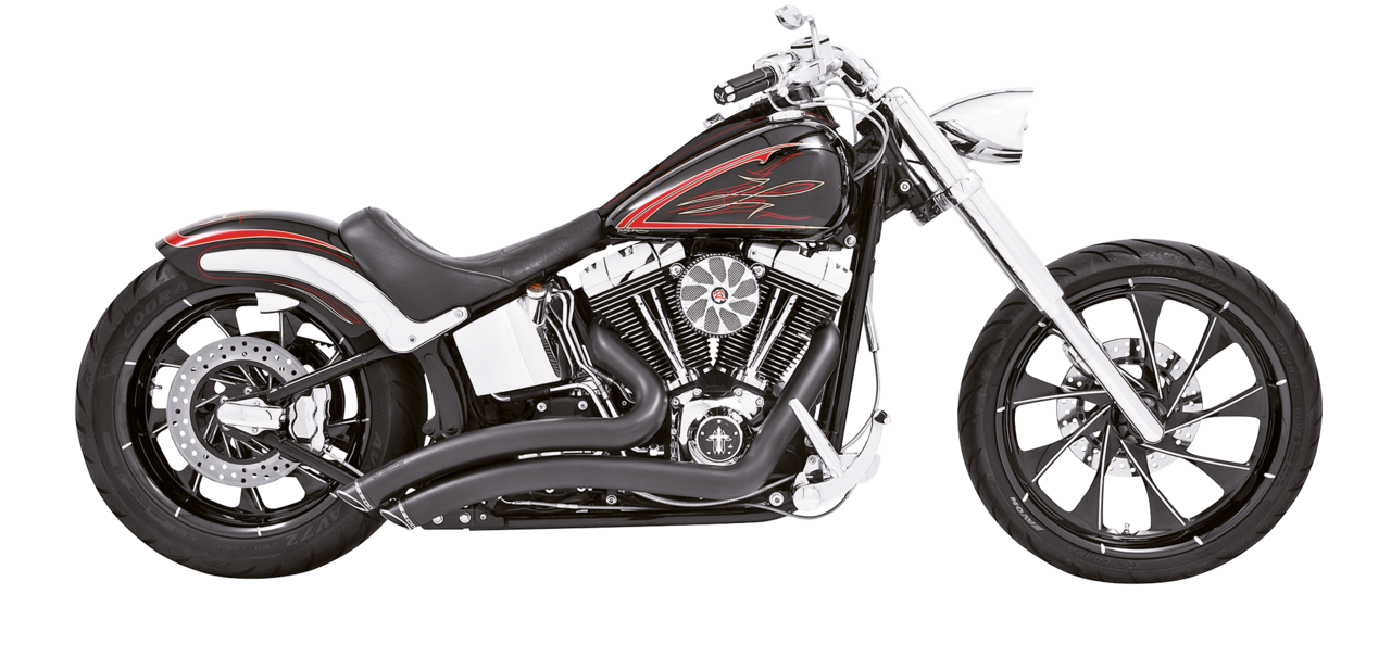 Sharp Curve Radius+Caps Bk/Bk F*St86 17 2-2 Full Exhaust System Freedom Performance Exhaust