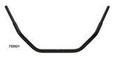 Dirty Bar 1 1/4" 1 M Wide 5 Hole Black Fat Handlebars for 1 1/4" handlebar clamps Crc Custom Parts Default Title