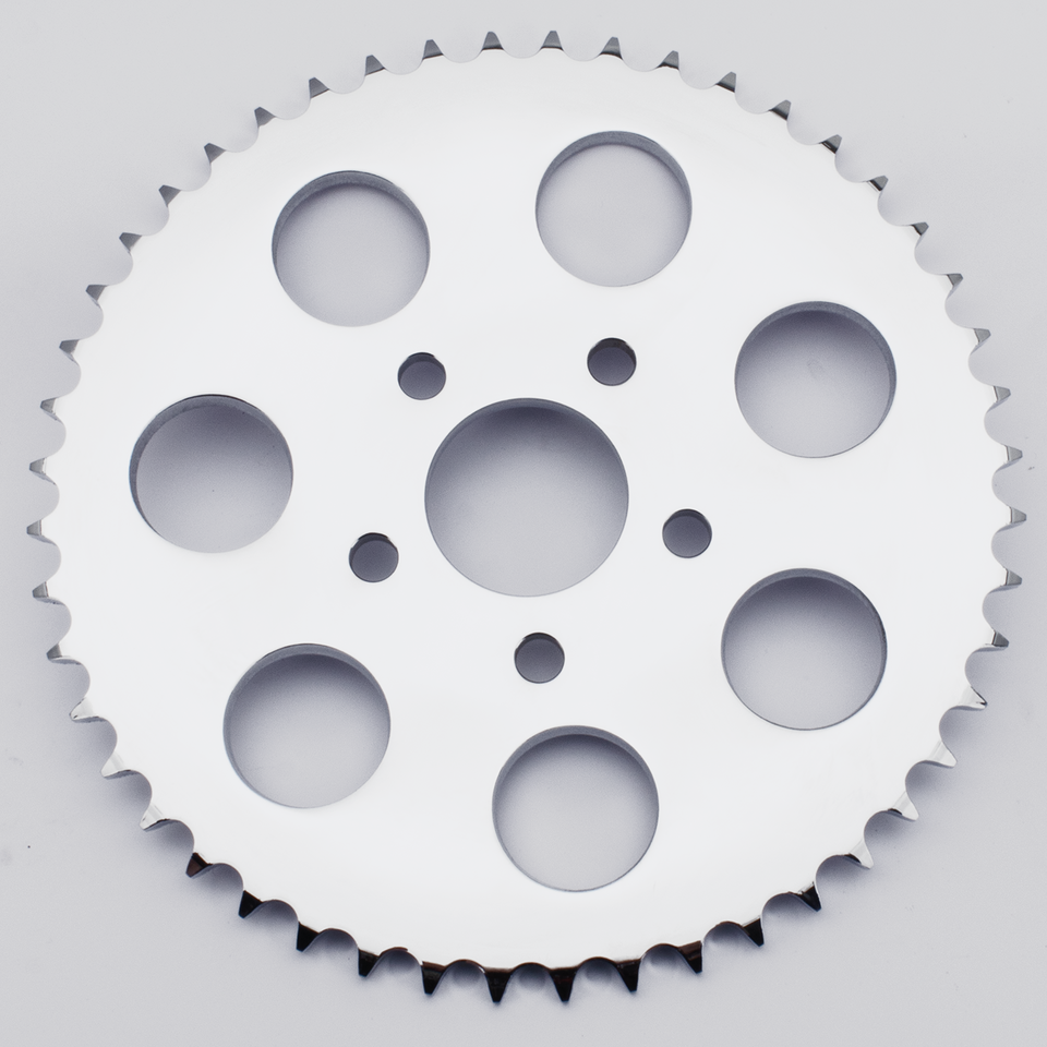 Gzp Sprocket 48 T. Chrome Rear Wheel Sprocket Zodiac Default Title