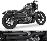 Mid Staggered Bl/Bl Star Rh975 21 Up 2-2 Full Exhaust System Freedom Performance Exhaust Default Title