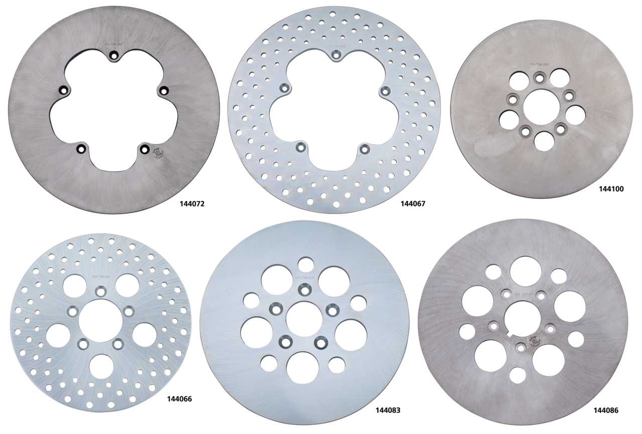 Gzp St. Steel Rotor Disc Solid Fx/Xl '74 Brake Rotor Zodiac
