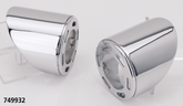 Mcj End Caps Royal 80 Slash Cut Chrome Exhaust End Cap Mcj Default Title