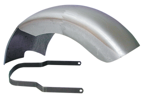Gzp Ground Pounder Rear Fender 9" W/Brac Rear Fender Zodiac Default Title