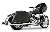 E2 Ev80 Flh/T95 98 33" Sharktail S/Os Ch Slip-On & Muffler Thorcat Exhaust Default Title