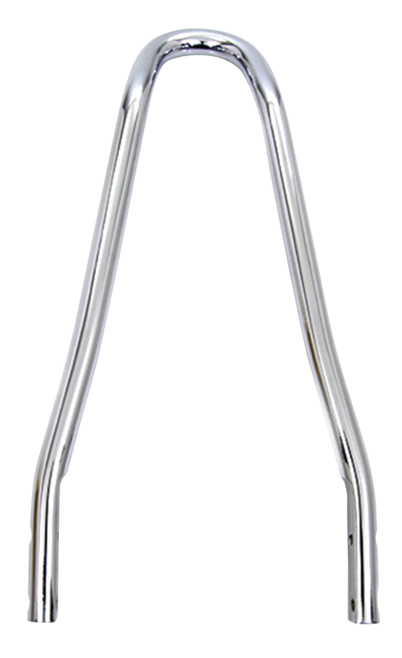 13" Round Sissy Bar Chrome Detachable Sissy Bar V Twin Mfg Default Title