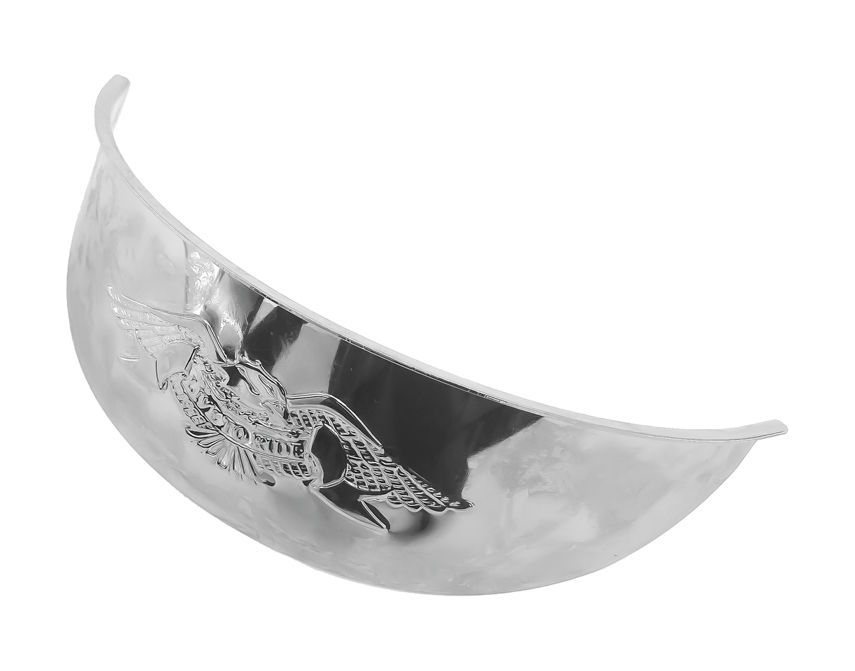 Gzp Visor 7" With Live To Ride Eagle Light Visors Zodiac Default Title