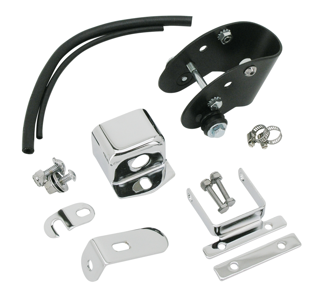 Gzp Front Mount W/Coil Reloc Sportster T Gas Tank Mount Kit & Hardware Zodiac