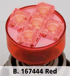 Gzp Single Compact Led Bulb Red Ba15 S Lighting Bulb Zodiac