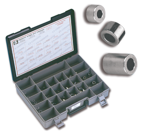 Ass.Tray Spacers 18 Sizes Show Chrome Hardware & Assortment Trays Midwest Acorn Nut Company Default Title