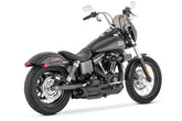Fxd91 05 Combat 2 1 Shorty Pitch Bk 2-1 Full Exhaust System Freedom Performance Exhaust Default Title