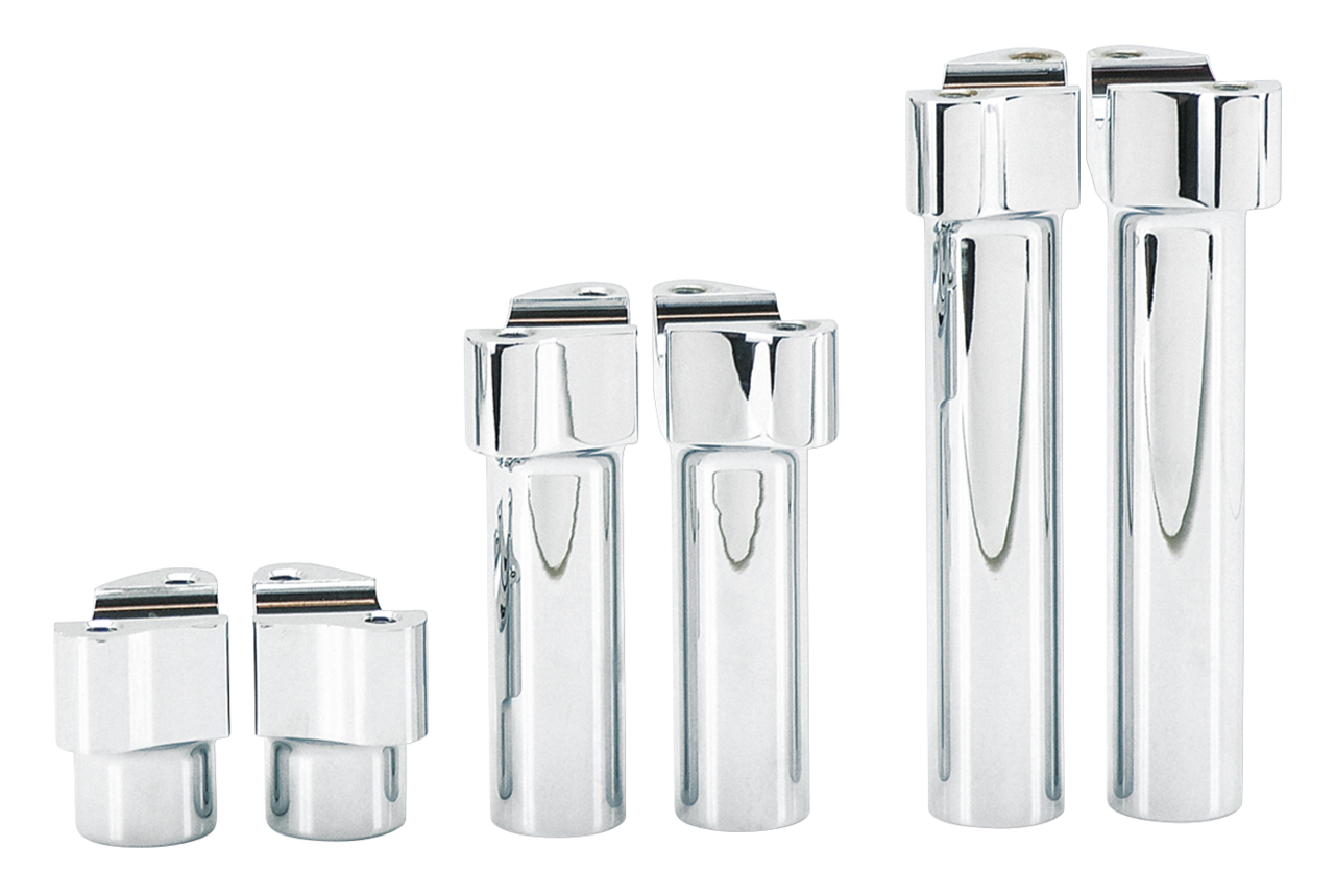 Gzp Chrome Billet Aluminum Riser Set 5.5 Riser Zodiac Default Title