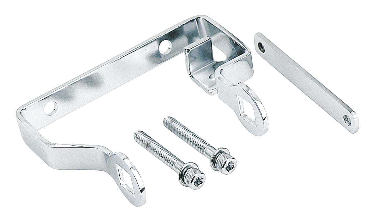 Gzp Chrome Ign.Coil & Switch Bracket Xl0 Coil Covers & Brackets Zodiac Default Title