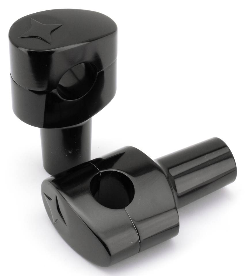 Gzp Fusion Tilt Risers 3" Lonestar Black Riser Zodiac Default Title